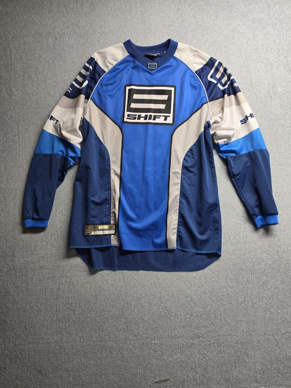 Vintage Motocross Jersey SHIFT Men's Large 1990s 90s Classic Retro MX Bikes